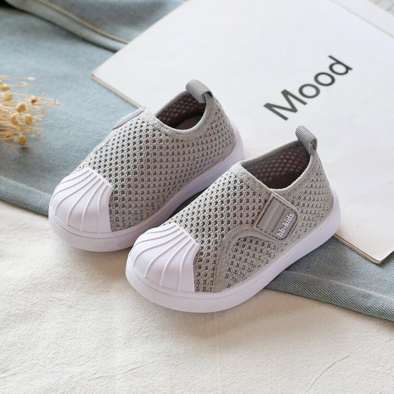 grey Slip-no-more Toddler Shoes