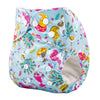 Reusable diaper - Foxes pattern