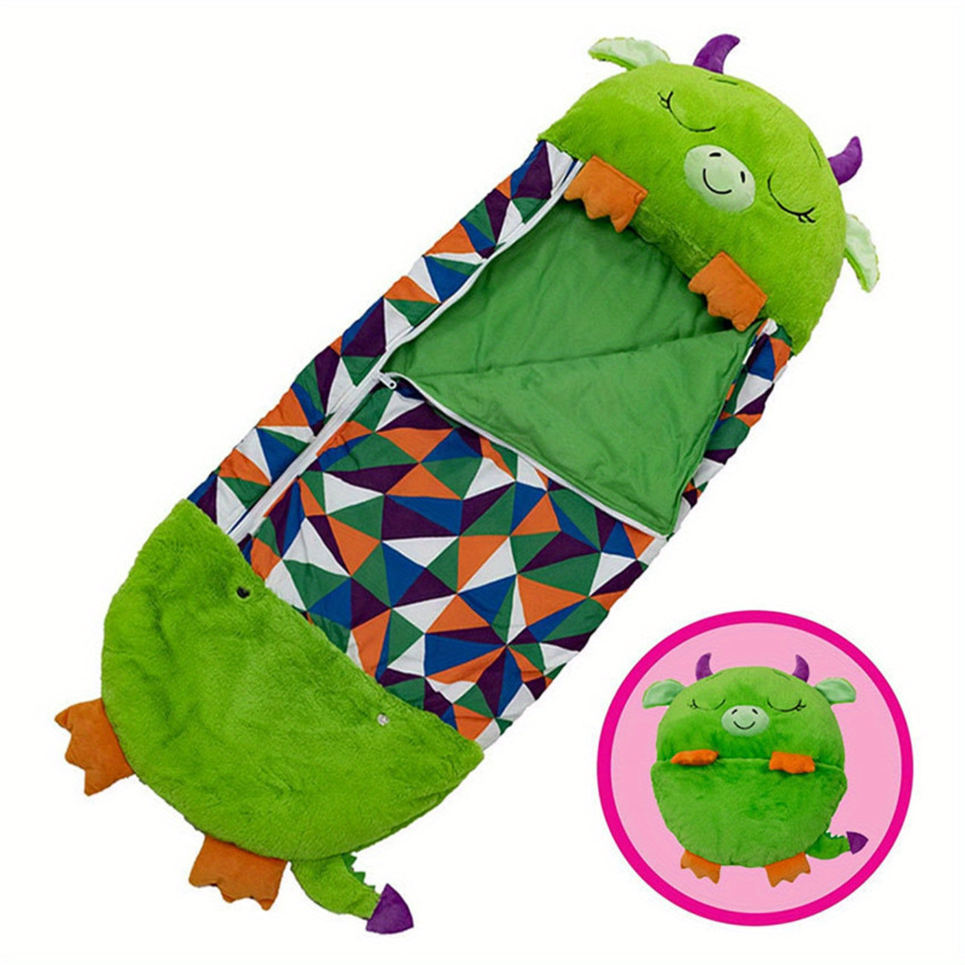 green dragon sleeping bag