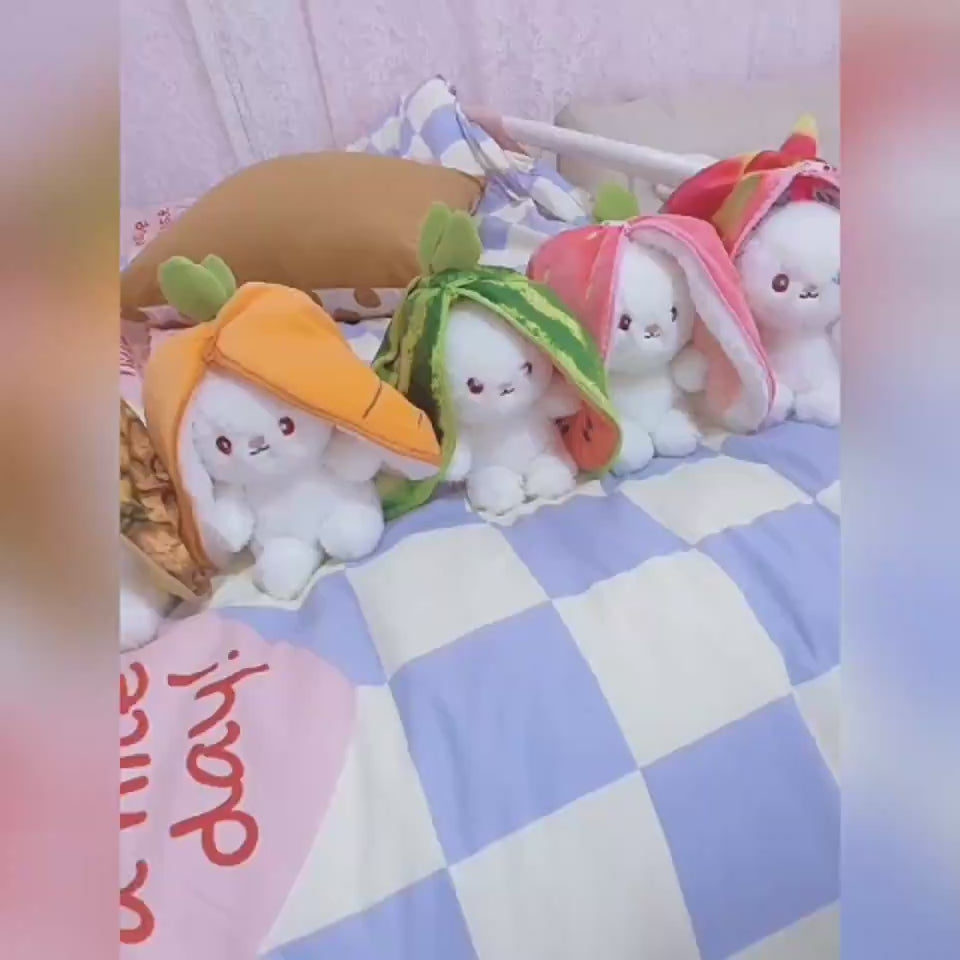 Rabbit that turns into a fruit video