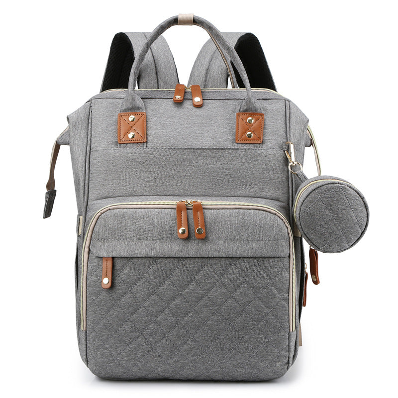 The Ultimate Mommy Bag grey color